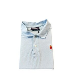 Rowing Blazers New York Light Blue Heart Crown Polo Shirt Size XL